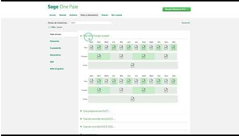 Sage One Paie Présentation de l’application​